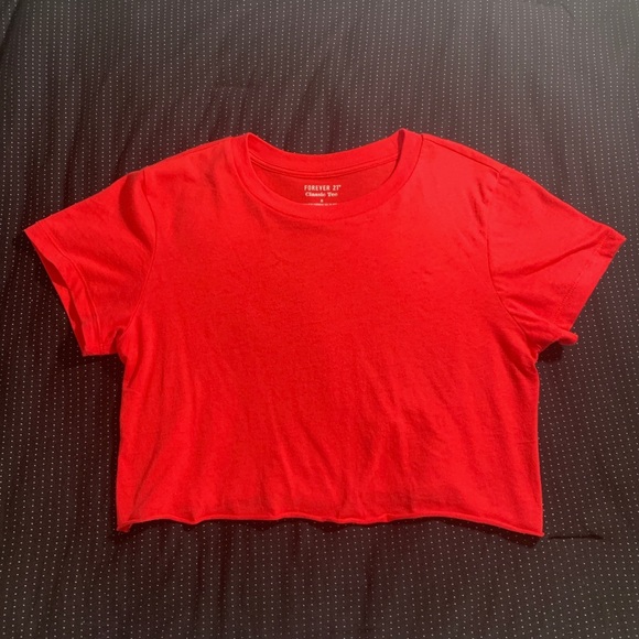 Forever 21 Tops - F21 ✿ red top